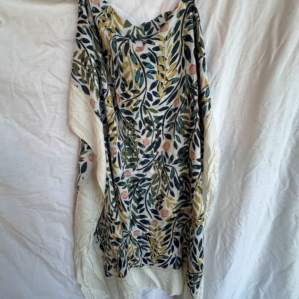 Cornwall Vine and Floral Scarf